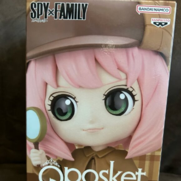 Q Posket Spy X Family Anya Forger ver B Research Detective Sealed! - Picture 1 of 6